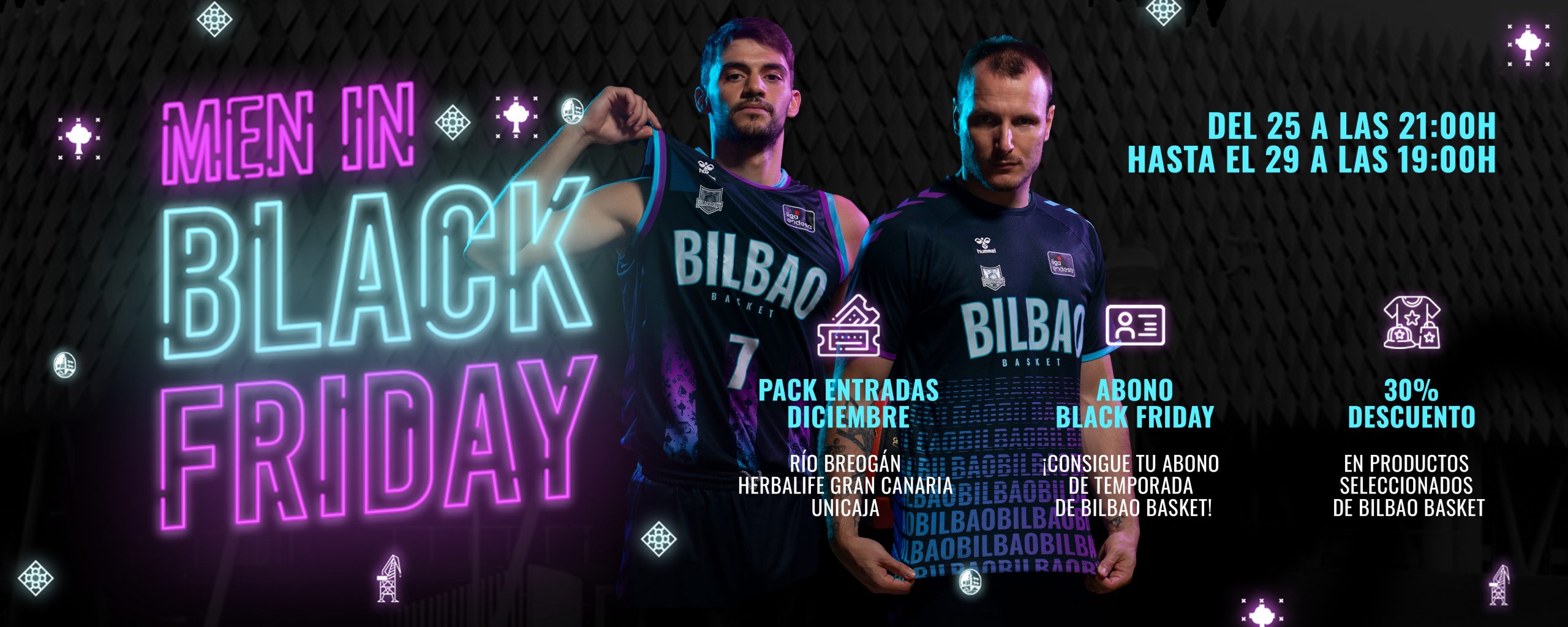 Pebish violín quemar Ya es Men In Black Friday en Bilbao Basket! - Bilbao Basket